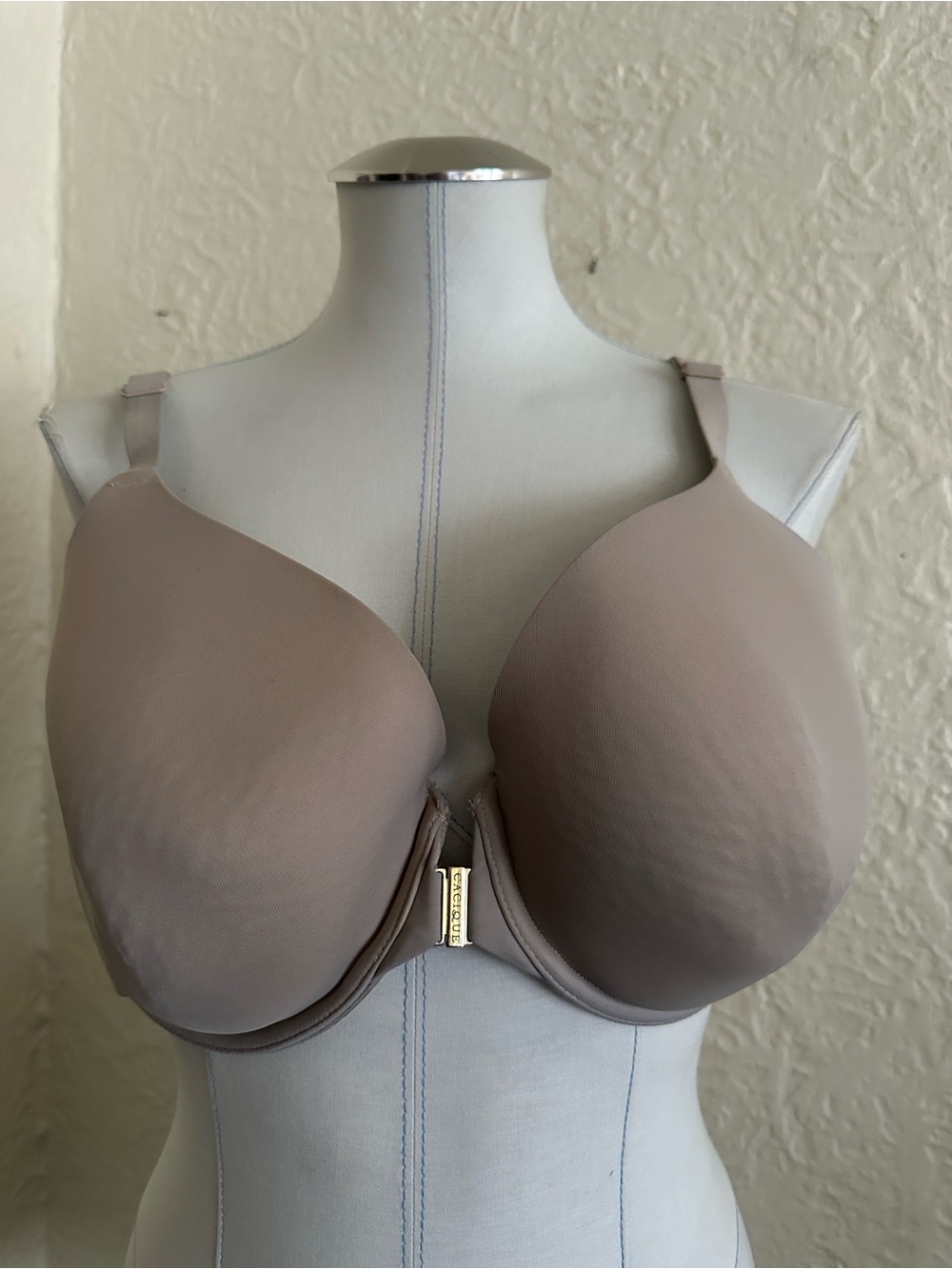 Cacique Lane Bryant Lightly Lined Full Coverage Back Smoothing Bra 40DD - Picture 2 of 7